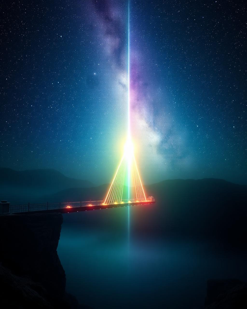 Bifröst — the burning rainbow bridge